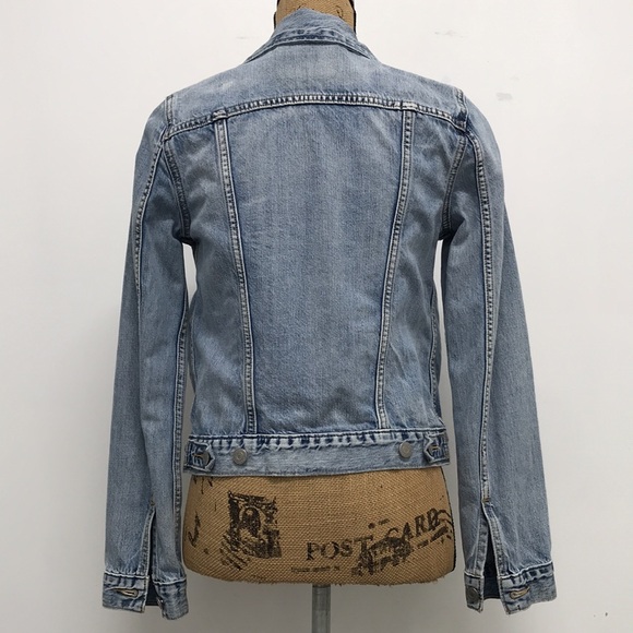 Levi’s vintage looking jean jacket size XS - Picture 4 of 8